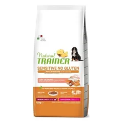 Natural Trainer Sensitive Medium/Maxi Puppy Salmon sausas maistas šunims