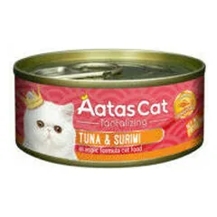 Aatas Cat Tantalizing tunas su surimi, drėgnas maistas katėms 80 g
