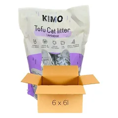 KIMO Levanda tofu kraikas su levandos ekstraktu, dėžė, 6x6l — 2 nuotrauka