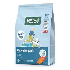 GREEN PETFOOD InsectDog Hypoallergenic 3kg be grūdų maistas su vabzdžių baltymu šunims