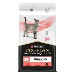 PURINA PRO PLAN Veterinary Diets Feline DM St/Ox Diabetes Management 5 kg sausa maistas katėms su diabetu