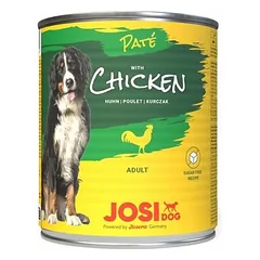 Josera JosiDog paštetas su vištiena, drėgnas maistas šunims 800 g
