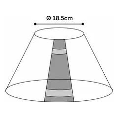 Flamingo Protective cone collar CAPO XS 18,5 cm — 2 nuotrauka