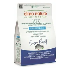 Almo Nature Cat HFC Our Best Sterilised Sea Bass & Sea Bream 0,3 kg