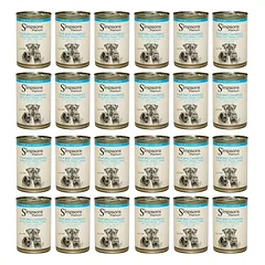 Simpsons Premium Four Bird Casserole - wet food for dogs, with poultry and vegetables, grain-free - 24x