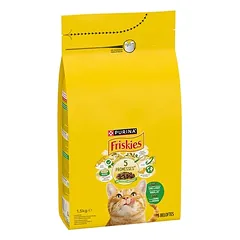 PURINA Friskies su triušiena, vištiena ir daržovėmis, sausas maistas katėms, 1,5 - 2,9 kg — 4 nuotrauka