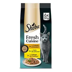 Sheba Fresh Cuisine Taste of Rome drėgnas maistas katėms 6 x 50 g, < 79 g — 2 nuotrauka