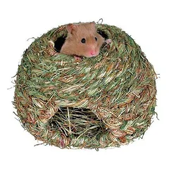 Trixie Grass Nest šiaudinis namelis graužikams, skersmuo 16 cm