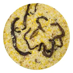JR Farm Peanut Bar be lukšto 350 g, pašaras paukščiams, Žemės riešutų sviestas, riešutai — 3 nuotrauka