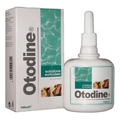 Otodine ausų valiklis šunims ir katėms  pūlingam otitui gydyti 100ml
