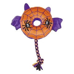 Beeztees Helovino žaislas šunims spurga šikšnosparnis, oranžinė
