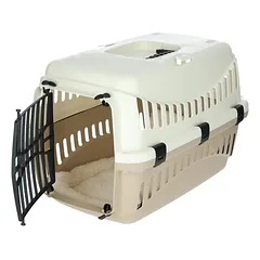 Kerbl Pet transportavimo dėžė Expedion, taupe spalvos / smėlio spalvos: L 45 x B 30 x H 30 cm — 2 nuotrauka