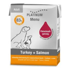 Platinum paštetas su kalakutiena ir lašiša šunims - Pet24