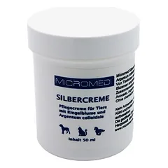 MICROMED Vet Silver Creme, sidabro jonų kremas 50 ml
