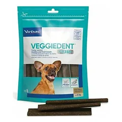 Virbac Veggiedent FR3SH Cet Chew šunims iki 5 kg XS, 15 vnt. — 1 nuotrauka