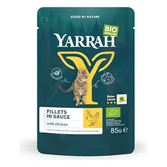 Yarrah Bio filė padaže, drėgnas maistas katėms 14 x 85 g — 4 nuotrauka