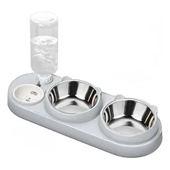 PetTribes 3-in-1 Katzenfutternapf - Katzenohr-Design, 500ml