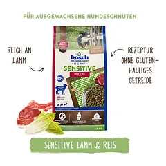 bosch Sensitive Lamm & Reis — 1 nuotrauka
