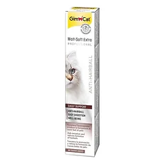 GimCat Malt Soft Extra Professional papildomas skanėstas-pasta katėms nuo plaukų kamuolių, 100 g