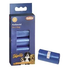 Nobby TidyUp Kotbeutel Vorratspack blau