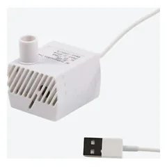 Automatinė vandens girdykla-fontanas Els Pet, 2,5 l, su LED apšvietimu ir filtru, balta/pilka — 4 nuotrauka