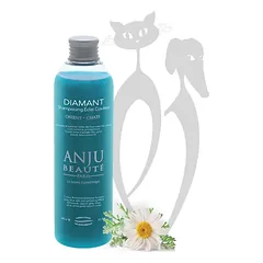 ANJU DIAMANT, šviesią ir pilką kailio spalvą ryškinantis šampnūnas šunims ir katėms – 250ml
