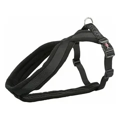 Trixie Premium Touring petnešos šunims, M-L 50-90 cm, juodos