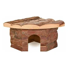 Trixie Small Animal Natural Living Corner House Jesper 21 x 10 x 15/15 cm