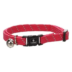 Flamingo Katzen Halsband Elza korallenrot
