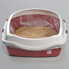 Europet Bernina Easycat maišeliai kačių tualetui, U formos, 49.5×35 cm, 10 vnt. — 3 nuotrauka
