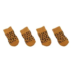 Flamingo Hunde-Socke Asia cognac - 4 Stück