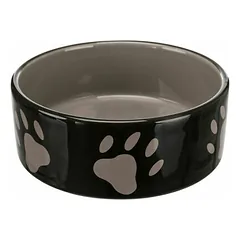 TRIXIE keraminis dubenėlis su letenėlių atspaudais, 0,3 l, 12 cm, (pakuotė 4) — 3 nuotrauka