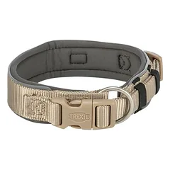 Trixie Premium antkaklis, ypač platus, karališka mėlyna/grafito, L–XL, 53–62 cm/50 mm — 2 nuotrauka