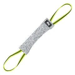 Julius - K9 Vidutinio dydžio medvilninis tampymo žaislas - tvirtas tampymo žaislas šunims su dviem rankenomis, Szary / 20cm — 3 nuotrauka