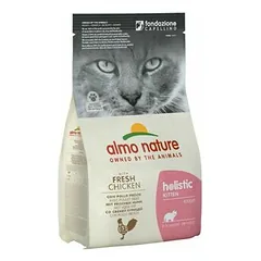 Almo Nature Holistic Kitten su vištiena, sausas maistas kačiukams 400 g