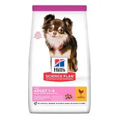 Hill's Science Plan Adult Light Small & Mini sausas maistas su vištiena mažų veislių šunims