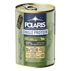 Šunų konservai Polaris Single Protein Paté su ėriena, 400 g