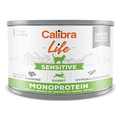 CALIBRA Cat Life Sensitive Rabbit 200g