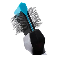 Show Tech Flex Groom Professional Slicker Firm - dvipusis ir lankstus pudelio šepetys, tvirtas - mažas, Mały — 2 nuotrauka