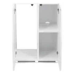 Opti Set 130 spintelė  stačiakampė, balta, 61x41x80 cm — 3 nuotrauka