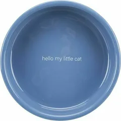 TRIXIE Hello my little cat Keraminis dubenėlis trumpasnukių veislių katėms, 0,3 l, 15 cm — 3 nuotrauka