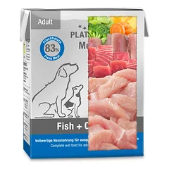 Platinum paštetas su žuvim ir vištiena, 375 g — 2 nuotrauka