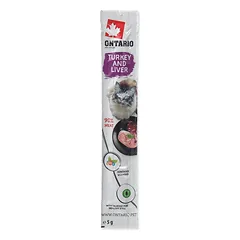 Ontario Stick Turkey & Liver skanėstas katėms, 5g (kalakutiena, kepenėlės)