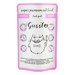 GUSSTO Fresh Goat konservai katėms- su ožkiena, 85g nuotrauka