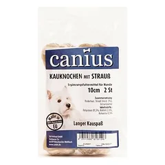 Canius EU įdarytas kramtomasis kaulas 10 cm, 2 vnt., skanėstai šunims