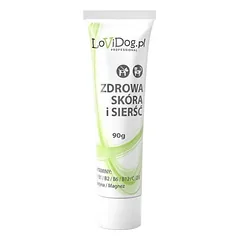Lovi Dog Healthy Skin and Hair - paštetas šunims ir katėms tūbelėje
