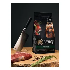 Savory sausas maistas mažų veislių šunims su ėriena, 3 - 4,9 kg — 2 nuotrauka