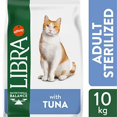 LIBRA CAT STERILIZED Pašaras Katėms Su Tunu 10kg.