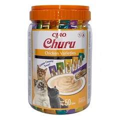 INABA Churu Diet katėms - mišinys su vištiena 50x14g