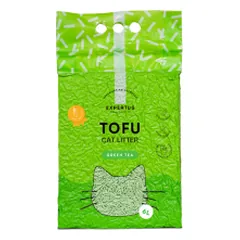 Expertus Tofu kraikas katėms, žaliosios arbatos kvapo, 6 l